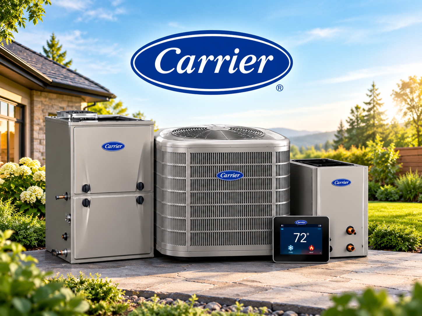 Carrier residential heating and cooling equipment